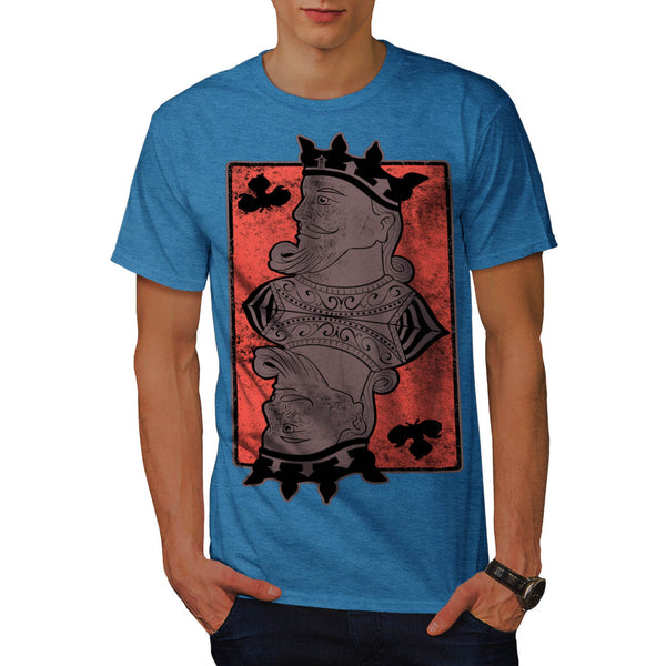 King of Clubs Card Mens T-Shirt