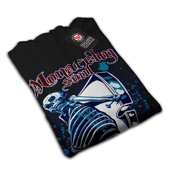 Monarchy Soul Death Mens Hoodie