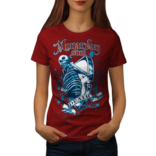 Monarchy Soul Death Womens T-Shirt