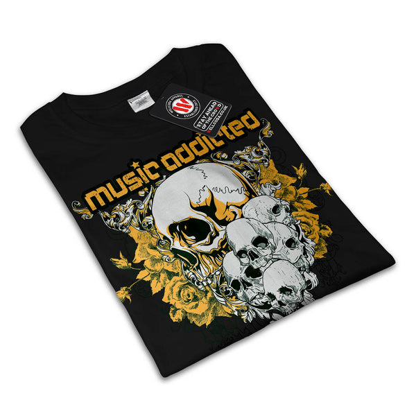 Music Addicted Cult Mens T-Shirt