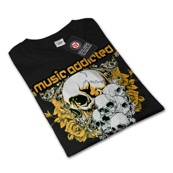 Music Addicted Cult Mens Long Sleeve T-Shirt