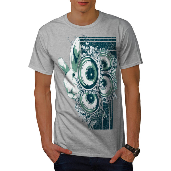 Rabbit Music System Mens T-Shirt
