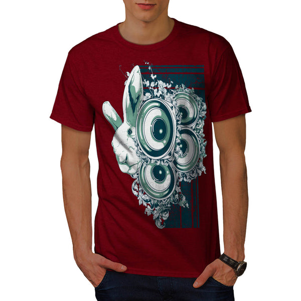 Rabbit Music System Mens T-Shirt