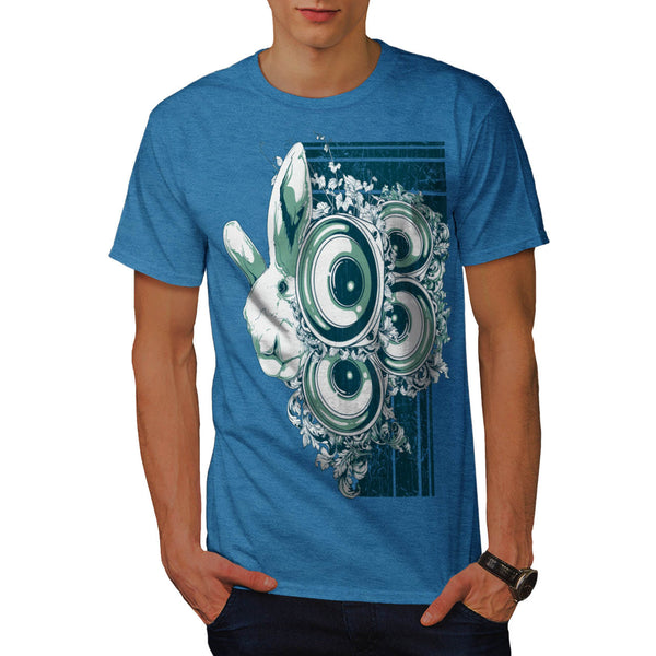 Rabbit Music System Mens T-Shirt