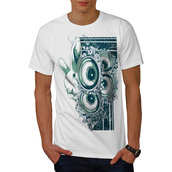 Rabbit Music System Mens T-Shirt
