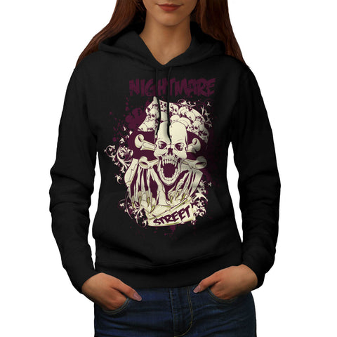 Nightmare Street Bone Womens Hoodie
