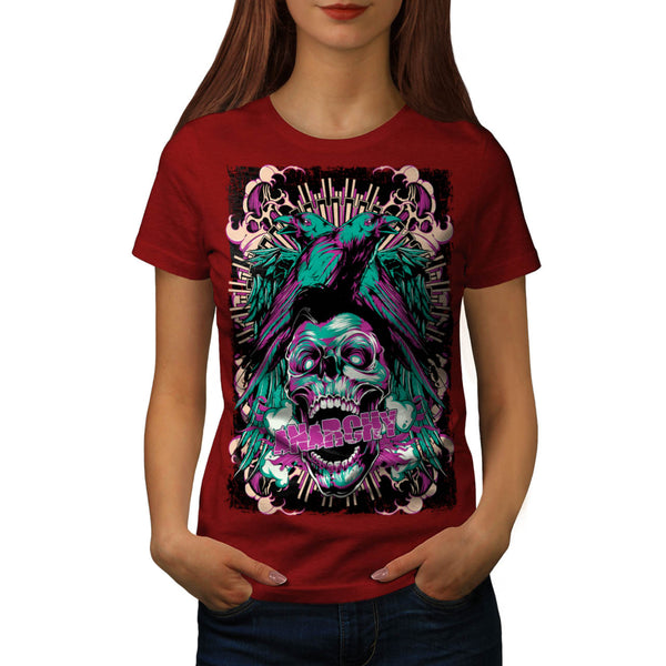 Anarchy Chaos Order Womens T-Shirt