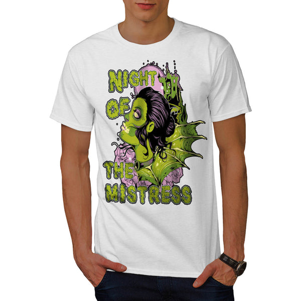 Mistress Zombie Night Mens T-Shirt