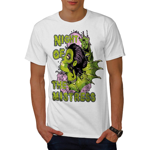 Mistress Zombie Night Mens T-Shirt