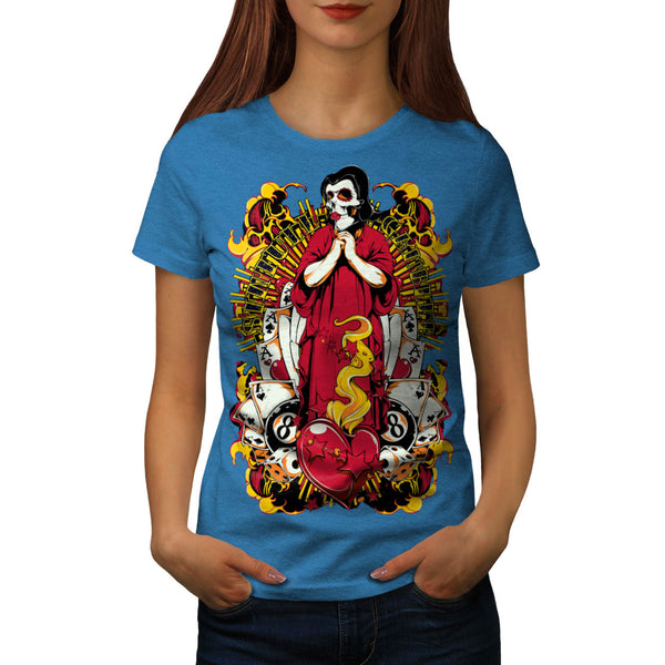 Gambling Vegas Vixen Womens T-Shirt