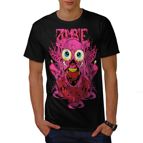 Zombie Horror Flesh Mens T-Shirt