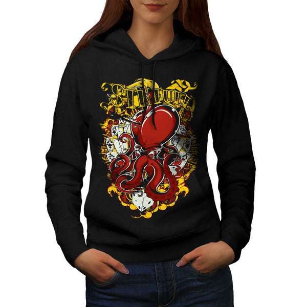 Gambling Sinful Habit Womens Hoodie