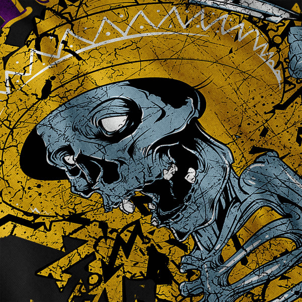 Mexican Skull Muerte Mens T-Shirt