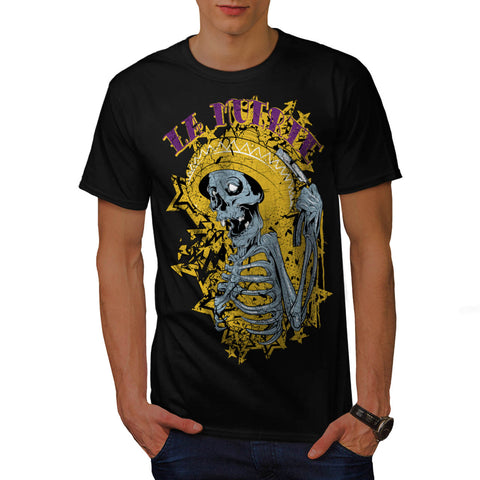 Mexican Skull Muerte Mens T-Shirt