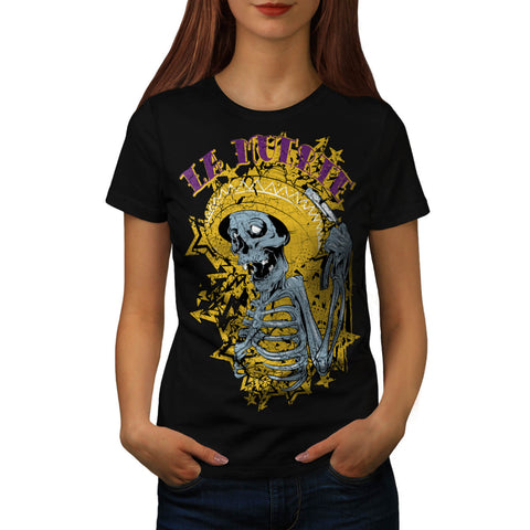 Mexican Skull Muerte Womens T-Shirt