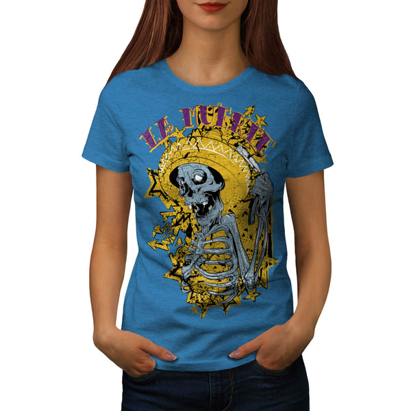 Mexican Skull Muerte Womens T-Shirt