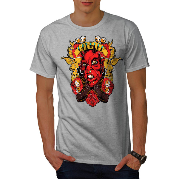 Gamble Sin City Devil Mens T-Shirt