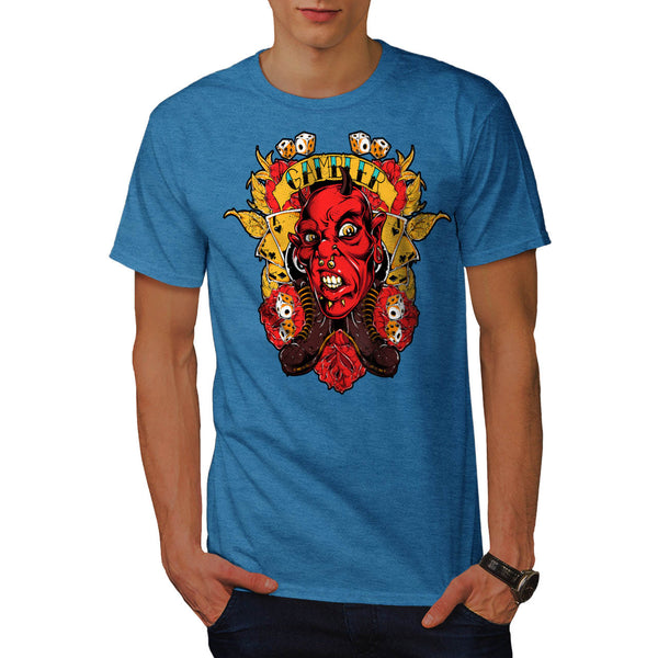 Gamble Sin City Devil Mens T-Shirt