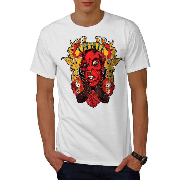 Gamble Sin City Devil Mens T-Shirt