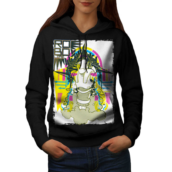 Robot Technology USA Womens Hoodie
