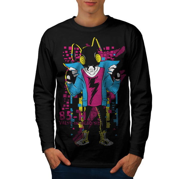 Superhero Insect Ant Mens Long Sleeve T-Shirt