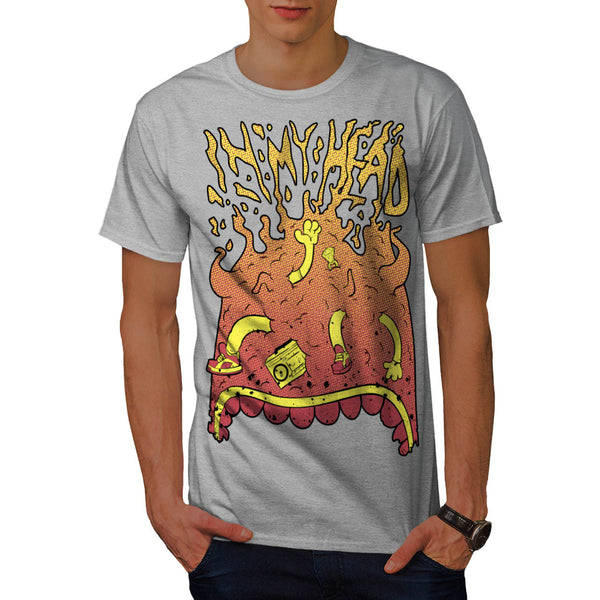 In My Head Thoughts Mens T-Shirt