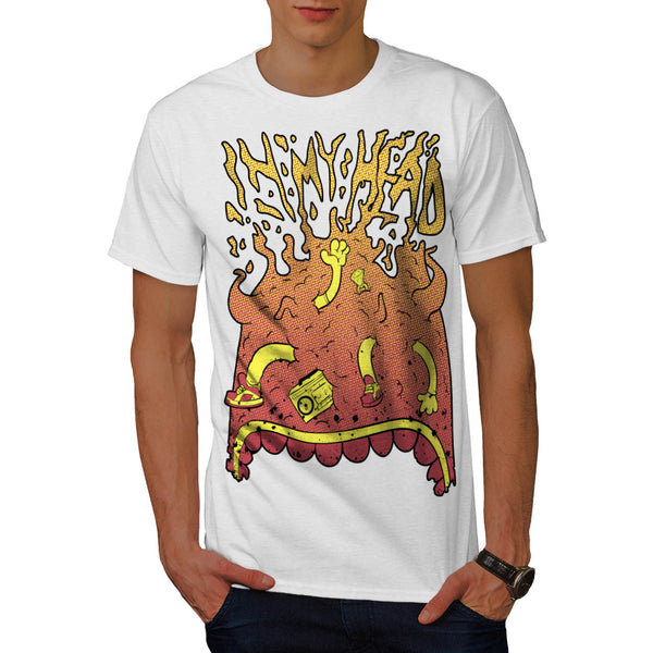 In My Head Thoughts Mens T-Shirt