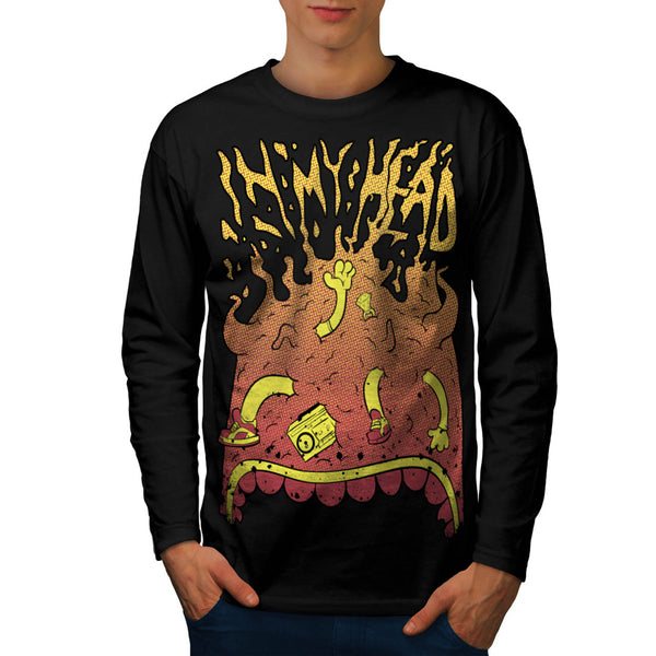 In My Head Thoughts Mens Long Sleeve T-Shirt