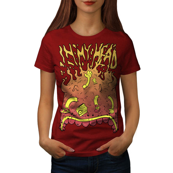 In My Head Thoughts Womens T-Shirt