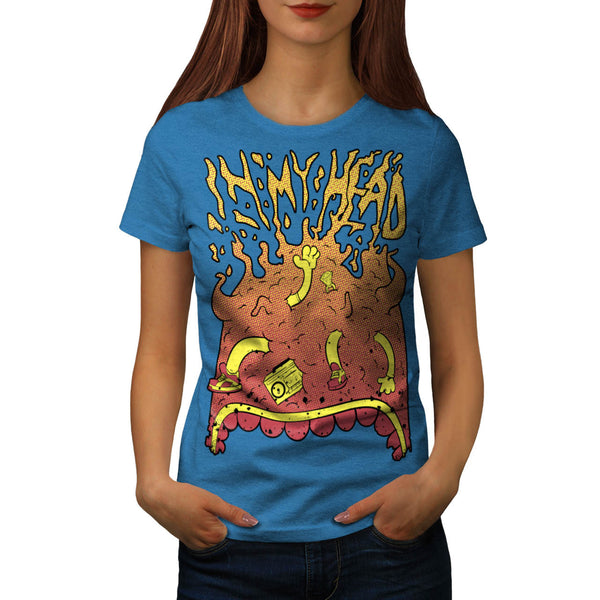 In My Head Thoughts Womens T-Shirt