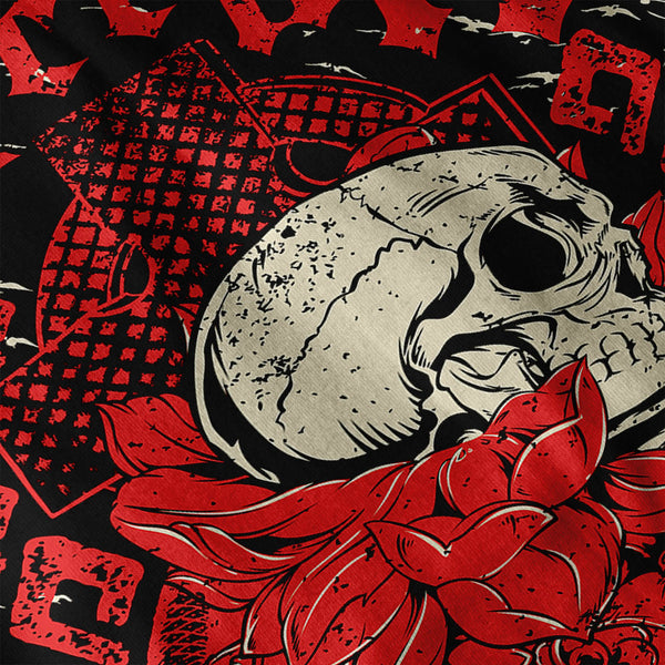 Occult Skull Curse Womens Hoodie