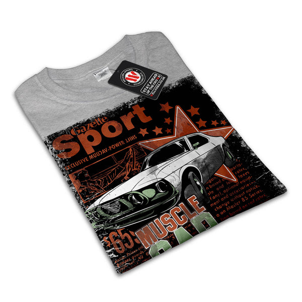 Gazette Sport Car Mag Mens T-Shirt