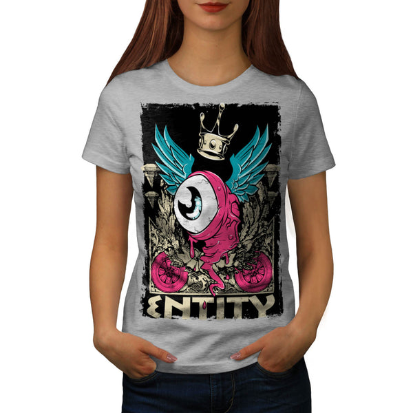 Alien Life Form Fly Womens T-Shirt