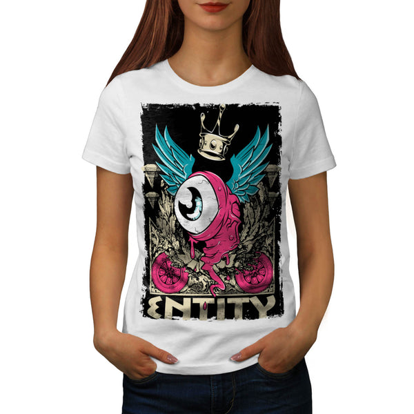 Alien Life Form Fly Womens T-Shirt