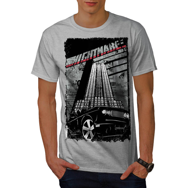 Nightmare Street Car Mens T-Shirt