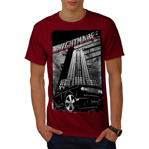 Nightmare Street Car Mens T-Shirt