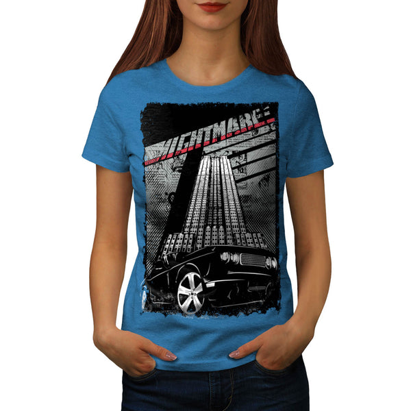 Nightmare Street Car Womens T-Shirt