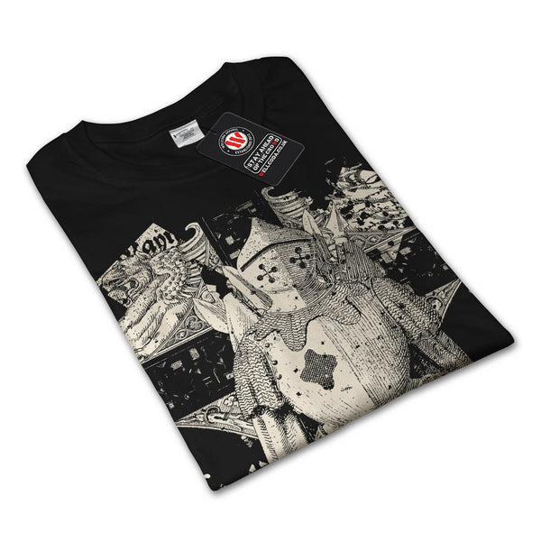 Knight Shining Armour Mens Long Sleeve T-Shirt