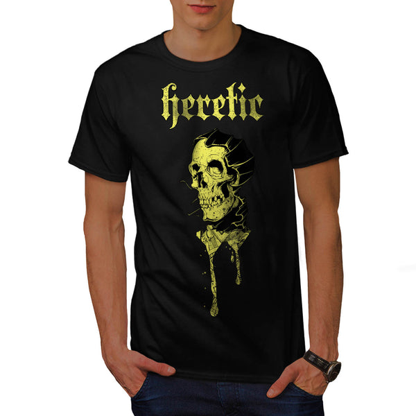 Monster Skull Heretic Mens T-Shirt