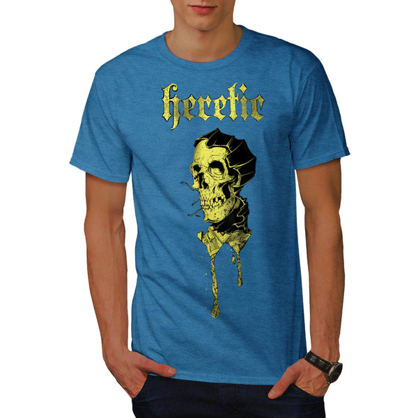 Monster Skull Heretic Mens T-Shirt