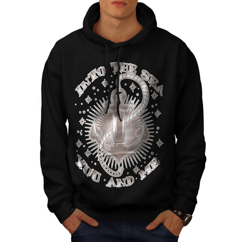 Into Sea You & Me USA Mens Hoodie