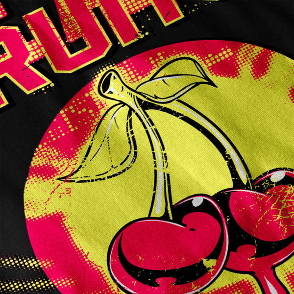 Eat Fruit Cherry Drop Womens Hoodie