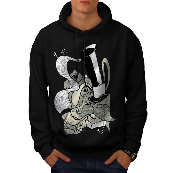 Ugly Magician Trick Mens Hoodie