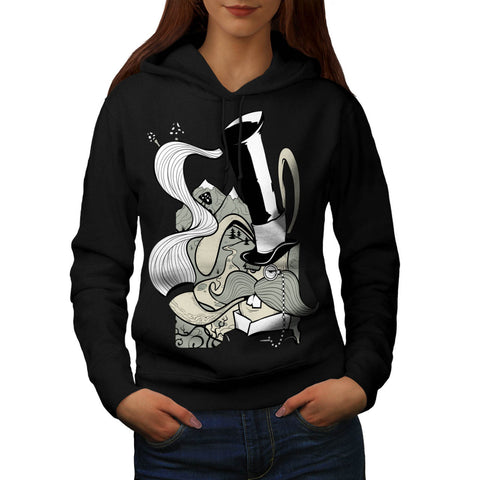 Ugly Magician Trick Womens Hoodie