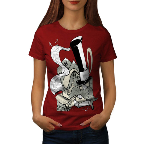 Ugly Magician Trick Womens T-Shirt