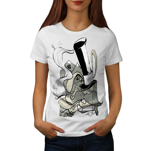 Ugly Magician Trick Womens T-Shirt