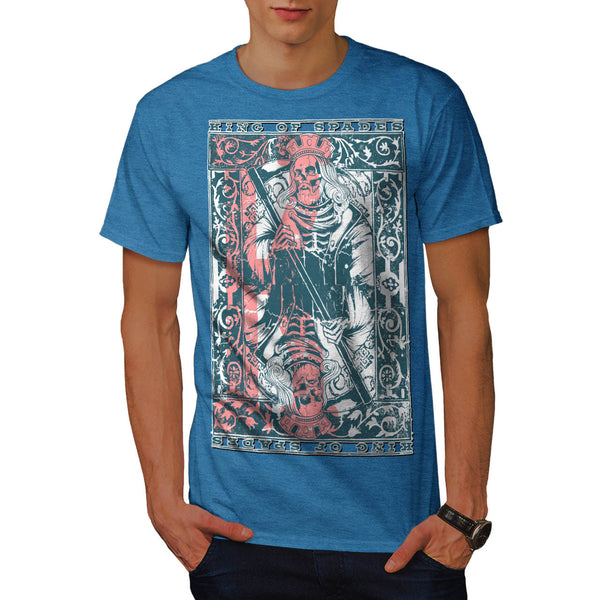 King of Spades Cards Mens T-Shirt