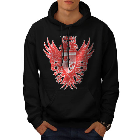 Monster Badges Prey Mens Hoodie