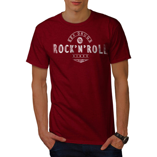 Sex Drugs Beat Gig Mens T-Shirt
