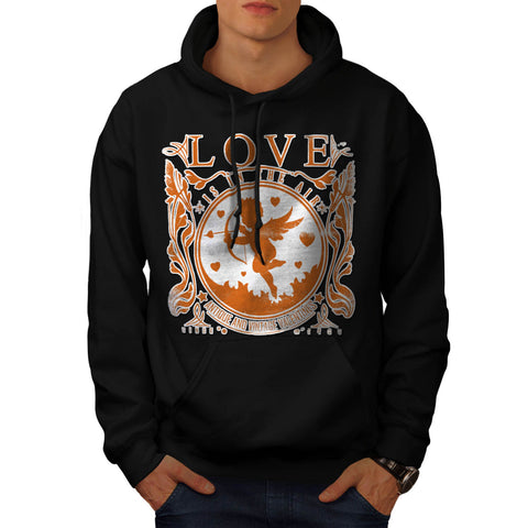 Love Is In the Air Mens Hoodie